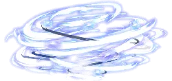 Ice Cyclone - rotating - No Background PNG
