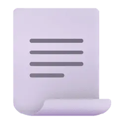 Document Icon - office - application - Lossless PNG