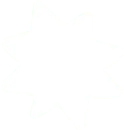 Star Shape - simple - white - High Resolution PNG