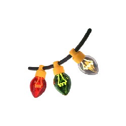 Christmas Light Bulbs - holiday decoration - No Watermark PNG