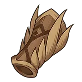Wooden Scroll - magic - Transparent Background PNG