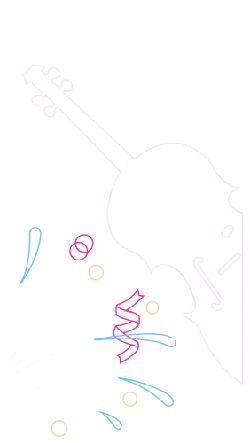 Abstract Violin - instrument - High Resolution PNG