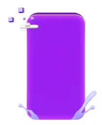 Purple Phone - technology - No Background PNG