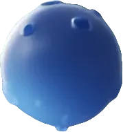 Blue Ball - plastic - PNG