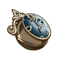 Blue Scroll - item - Transparent Layer PNG