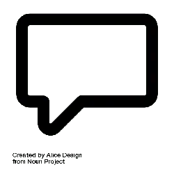 Speech Bubble Icon - graphic - No Watermark PNG