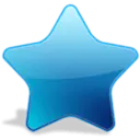 Blue Star - graphic design - No Watermark PNG