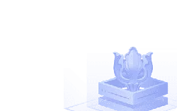 Blue Flower Icon - technology - PNG