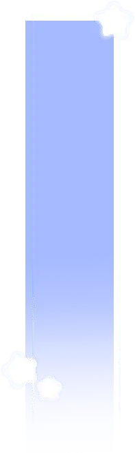 Blue Gradient Background - stars - No Background PNG