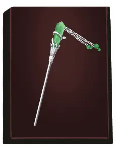 Green Staff - PNG