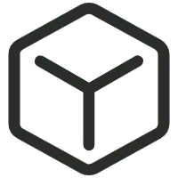 Hexagon Logo - graphic design - minimalist style - Transparent Layer PNG