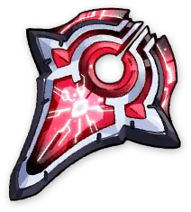 Red Energy Shield - red - Lossless PNG