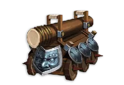 Wooden Cannon - toy - No Watermark PNG