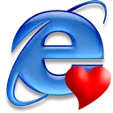 Love e - red - Lossless PNG
