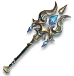 Dragon Staff - magic - weapon - Free Download PNG