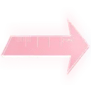 Red Arrow - graphic - Curated PNG