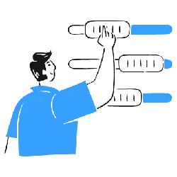 Man in Blue Clothing - design - No Watermark PNG