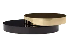 Gold and Black Circular Objects - simple - Lossless PNG