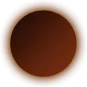 Unknown Object - orange - circle - No Background PNG