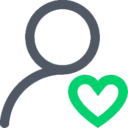 Heart Person Icon - logo - Free PNG