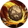 Fire Stone - magic - No Background PNG