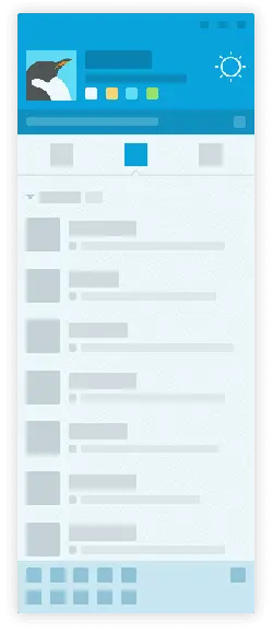 Penguin Theme Interface - icons - Transparent Background PNG