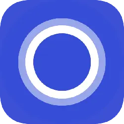 Blue Ring Icon - graphic - High Resolution PNG