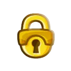 Gold Lock - gold - Lossless PNG