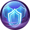 Blue Crystal Shield - protection - High Resolution PNG