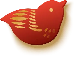 Red Bird - animal - Transparent Background PNG