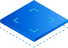 Blue Cube - graphic design - geometric shape - Free Download PNG
