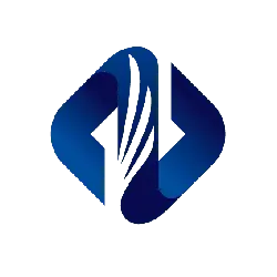 Blue Abstract Logo - creativity - PNG