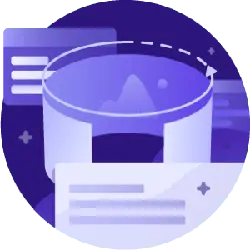 Data Storage Tank - information - Transparent Background PNG