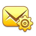 Mail Settings - gear - Free Download PNG
