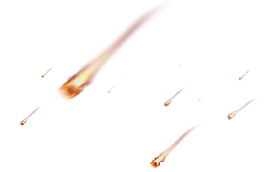 Meteor Shower - natural wonder - celestial bodies - High Resolution PNG