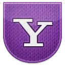 Purple Shield with Letter Y - logo - Lossless PNG