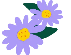 Purple Flowers - Designer's Pick PNG