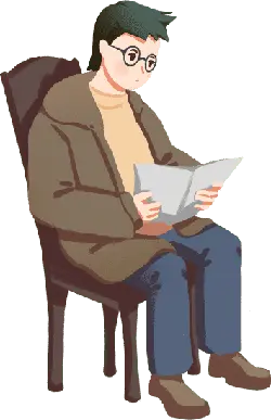Man with Glasses - Popular Download PNG