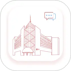 Building Icon - simple - High Resolution PNG