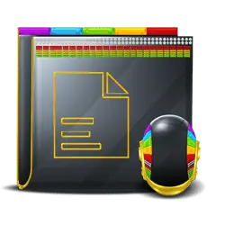 Colorful Folder and Icon - icon - Free Download PNG