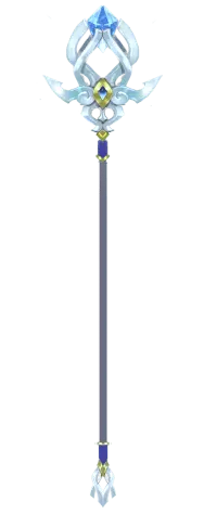 Ice Crystal Staff - PNG