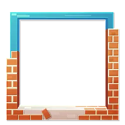 Brick Frame - frame - No Watermark PNG