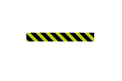 Striped Warning Tape - sign - Free PNG