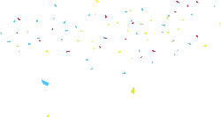 Colorful Confetti - holiday - party - No Watermark PNG