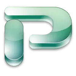 P Logo - modern - Free Download PNG