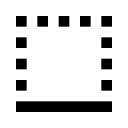 White Lines on Black Background - Transparent Layer PNG