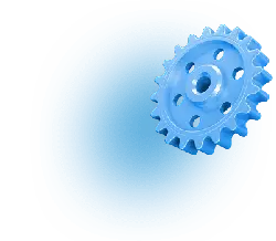 Blue Gear - metal - Free Download PNG