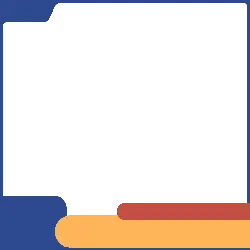 Blue Folder - document - Transparent Layer PNG