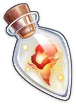 Flame Potion - burning - High Resolution PNG