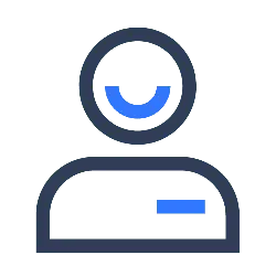 Blue Robot Icon - technology - High Resolution PNG